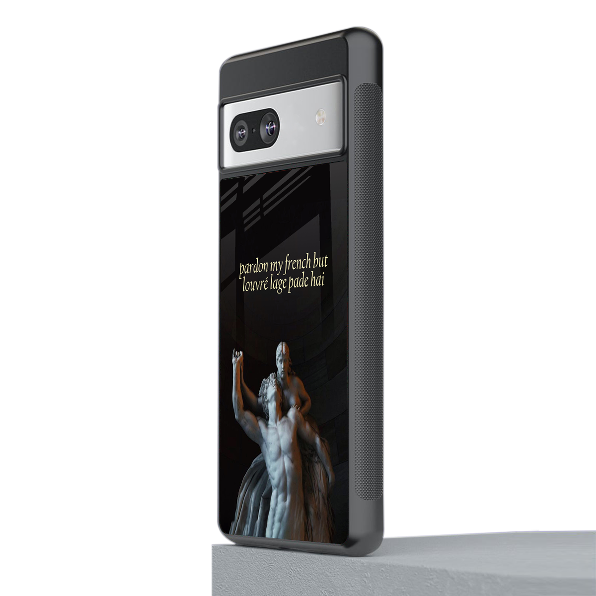 louvre back phone cover | glass case for Google Pixel 7A