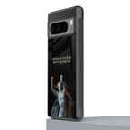 louvre back phone cover | glass case for google pixel 8 pro