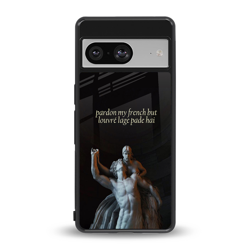 louvre back phone cover | glass case for Google Pixel 8