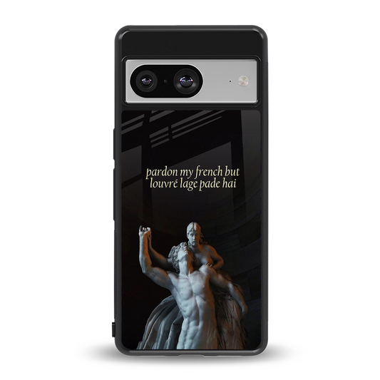 louvre back phone cover | glass case for Google Pixel 8