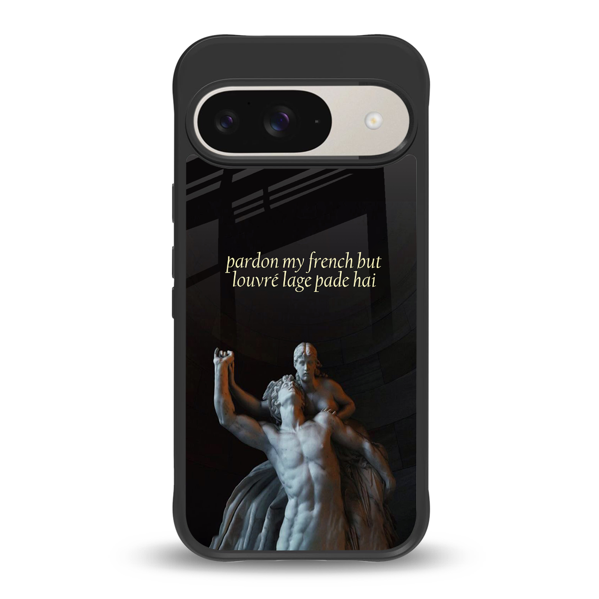 louvre back phone cover | glass case for google pixel 9