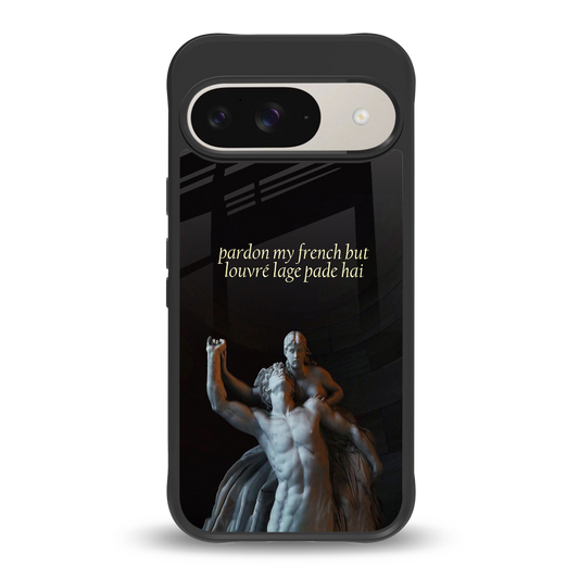 louvre back phone cover | glass case for google pixel 9