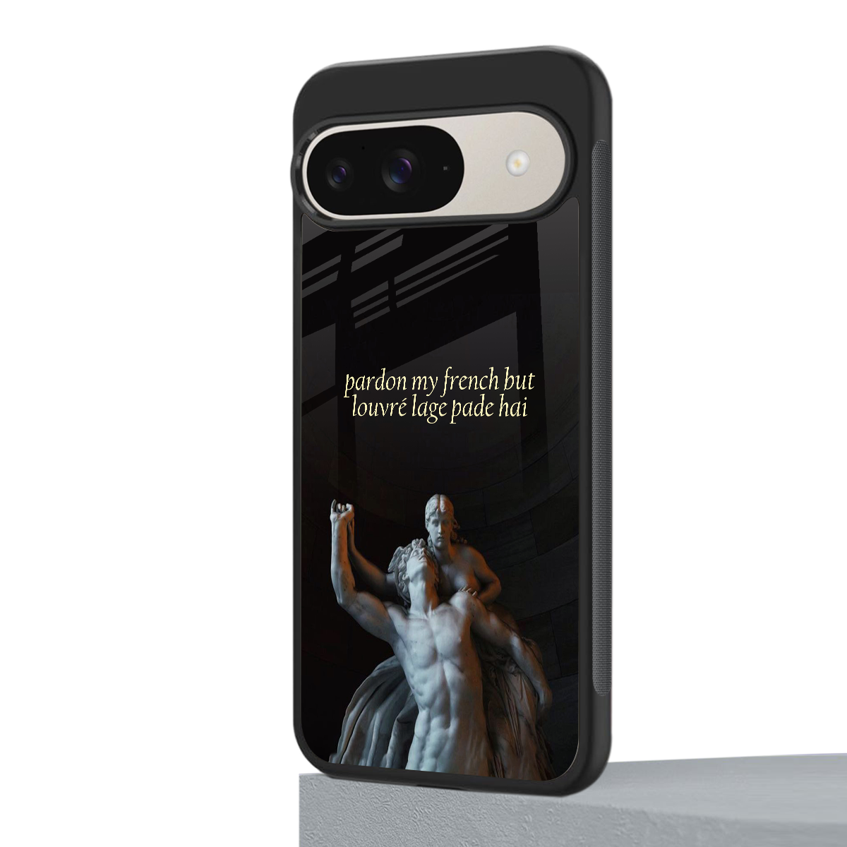 louvre back phone cover | glass case for google pixel 9