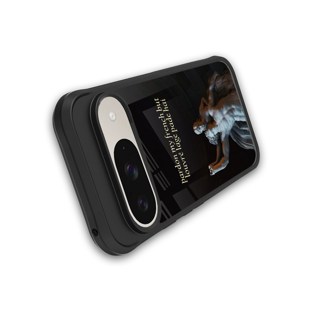 louvre back phone cover | glass case for google pixel 9