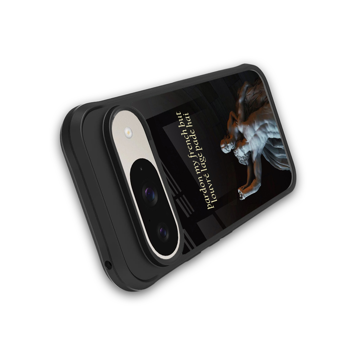 louvre back phone cover | glass case for google pixel 9