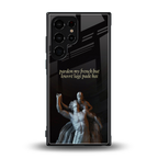 louvre back phone cover | glass case for samsung galaxy s23 ultra