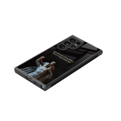 louvre back phone cover | glass case for samsung galaxy s23 ultra