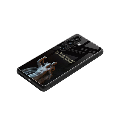 louvre back phone cover | glass case for samsung galaxy s25 plus