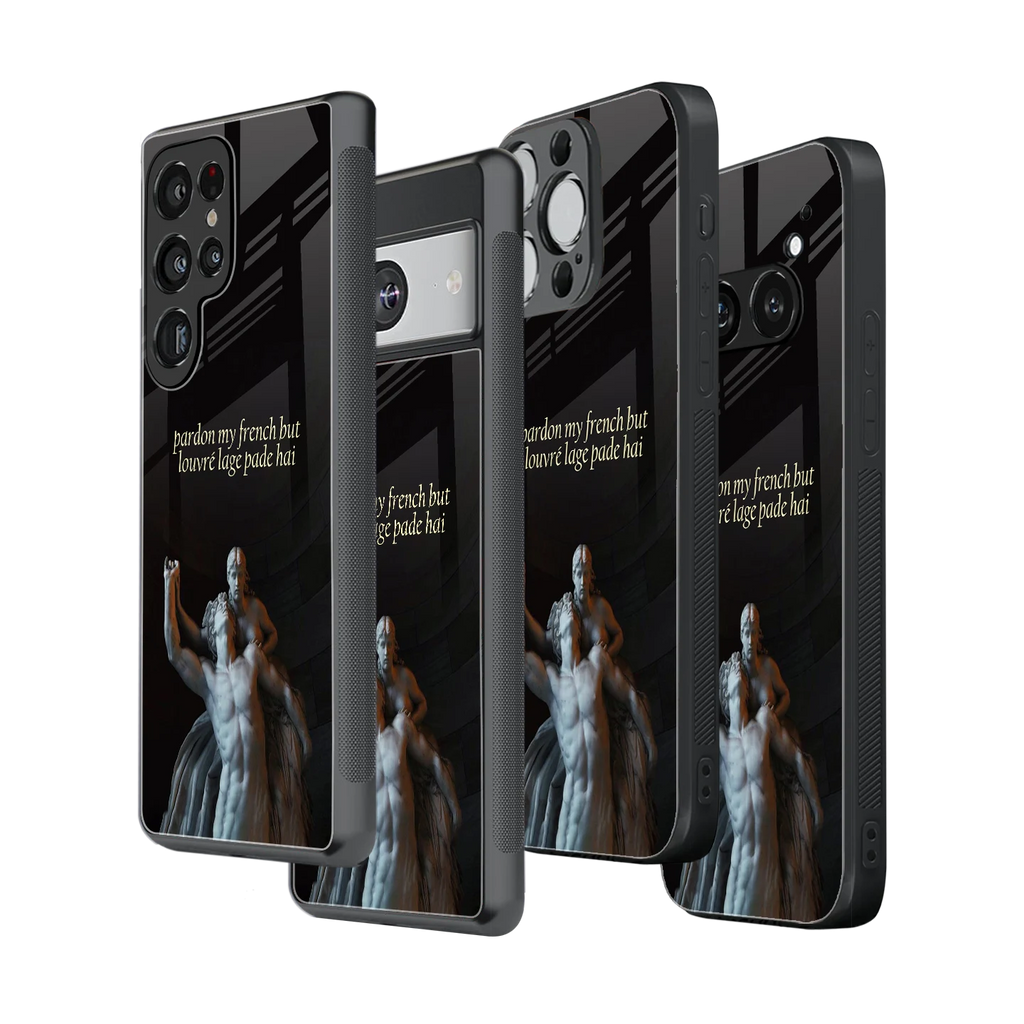 Stylish Glass Back Case for All Smartphones – iPhone, Samsung, OnePlus, Pixel, Redmi, Oppo, Vivo, Motorola