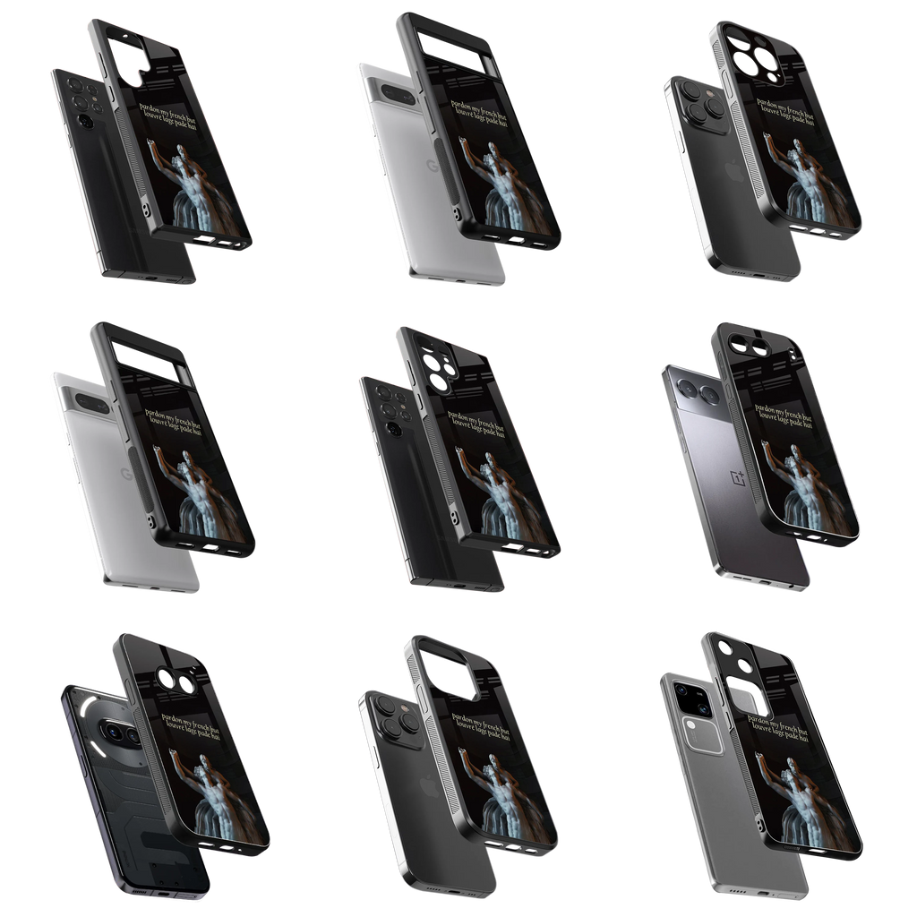Durable Glass Back Mobile Case for iPhone, Samsung, OnePlus, Google Pixel, Redmi, Vivo, Oppo