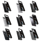 Durable Glass Back Mobile Case for iPhone, Samsung, OnePlus, Google Pixel, Redmi, Vivo, Oppo
