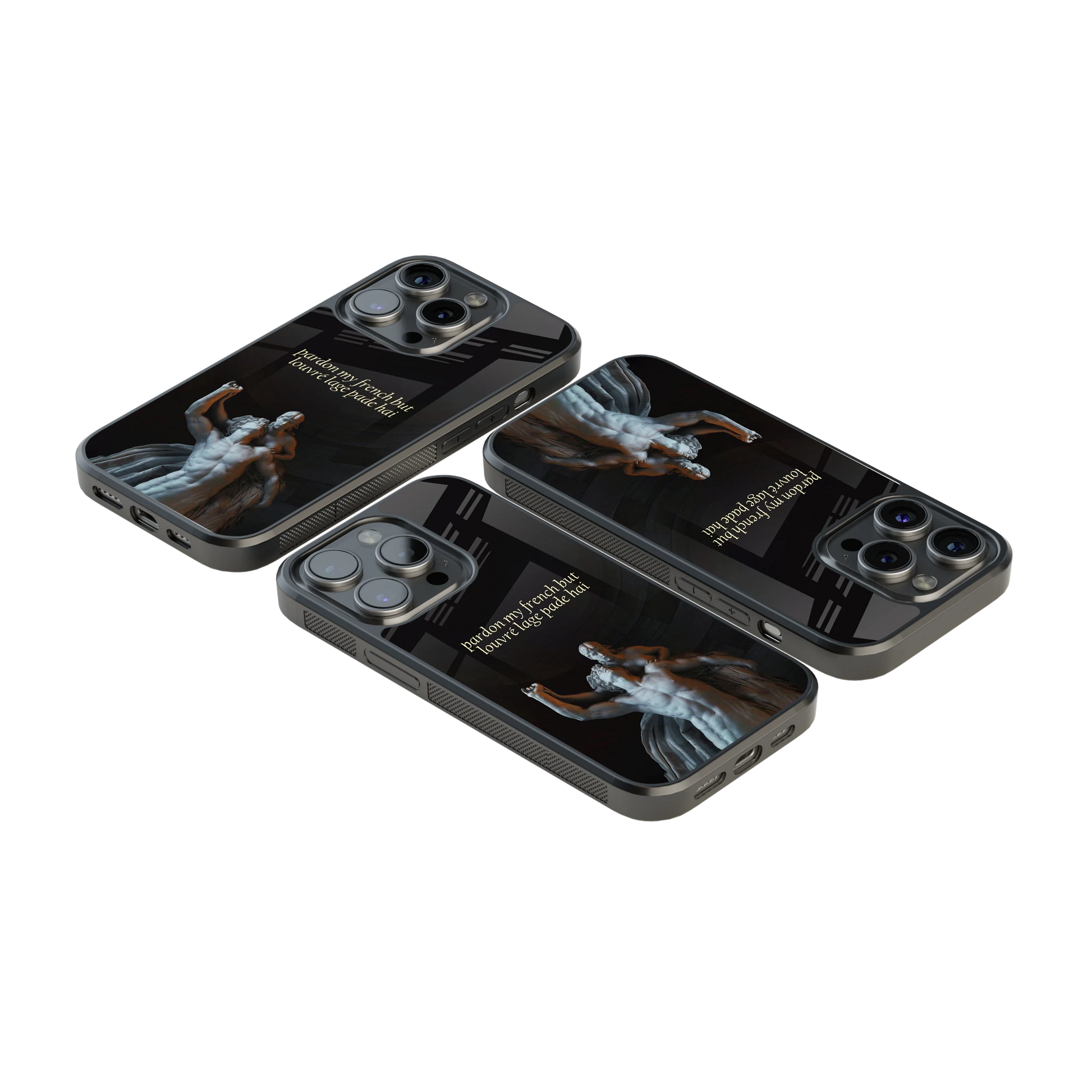 Luxury Glass Back Mobile Cover for iPhone, Samsung Galaxy, OnePlus, Pixel, Redmi & More