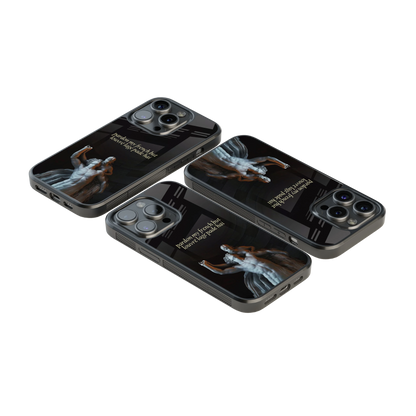 Luxury Glass Back Mobile Cover for iPhone, Samsung Galaxy, OnePlus, Pixel, Redmi & More
