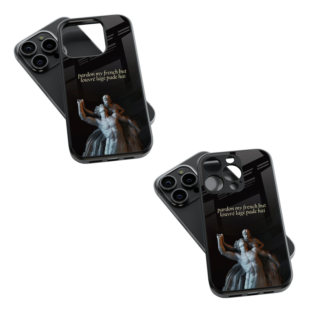 Trendy Glass Back Mobile Case for iPhone, Samsung, Redmi, OnePlus, Google Pixel, Motorola