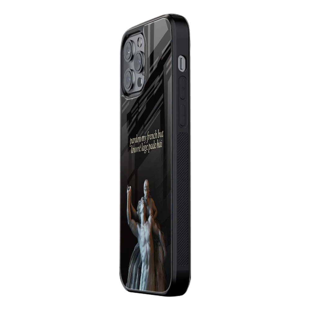 Slim Glass Back Phone Case for Multiple Brands – iPhone, Samsung, Redmi, OnePlus, Oppo, Vivo