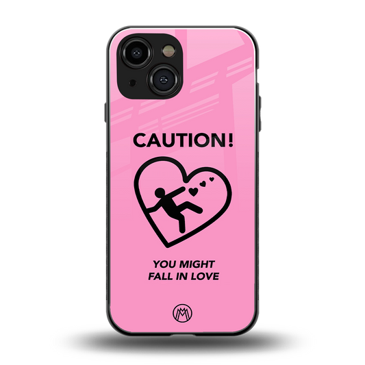 love ahead back phone cover | glass case for iphone 13 mini