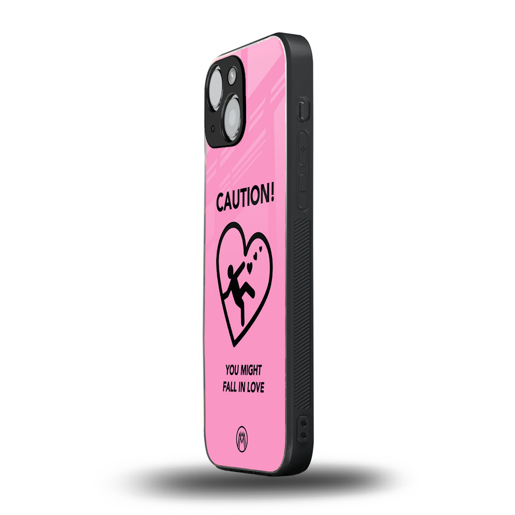 love ahead back phone cover | glass case for iphone 13 mini
