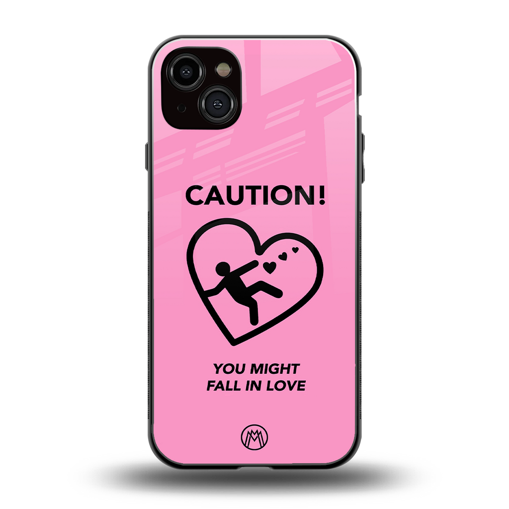 love ahead back phone cover | glass case for iphone 14 plus
