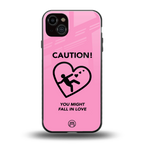 love ahead back phone cover | glass case for iphone 14 plus