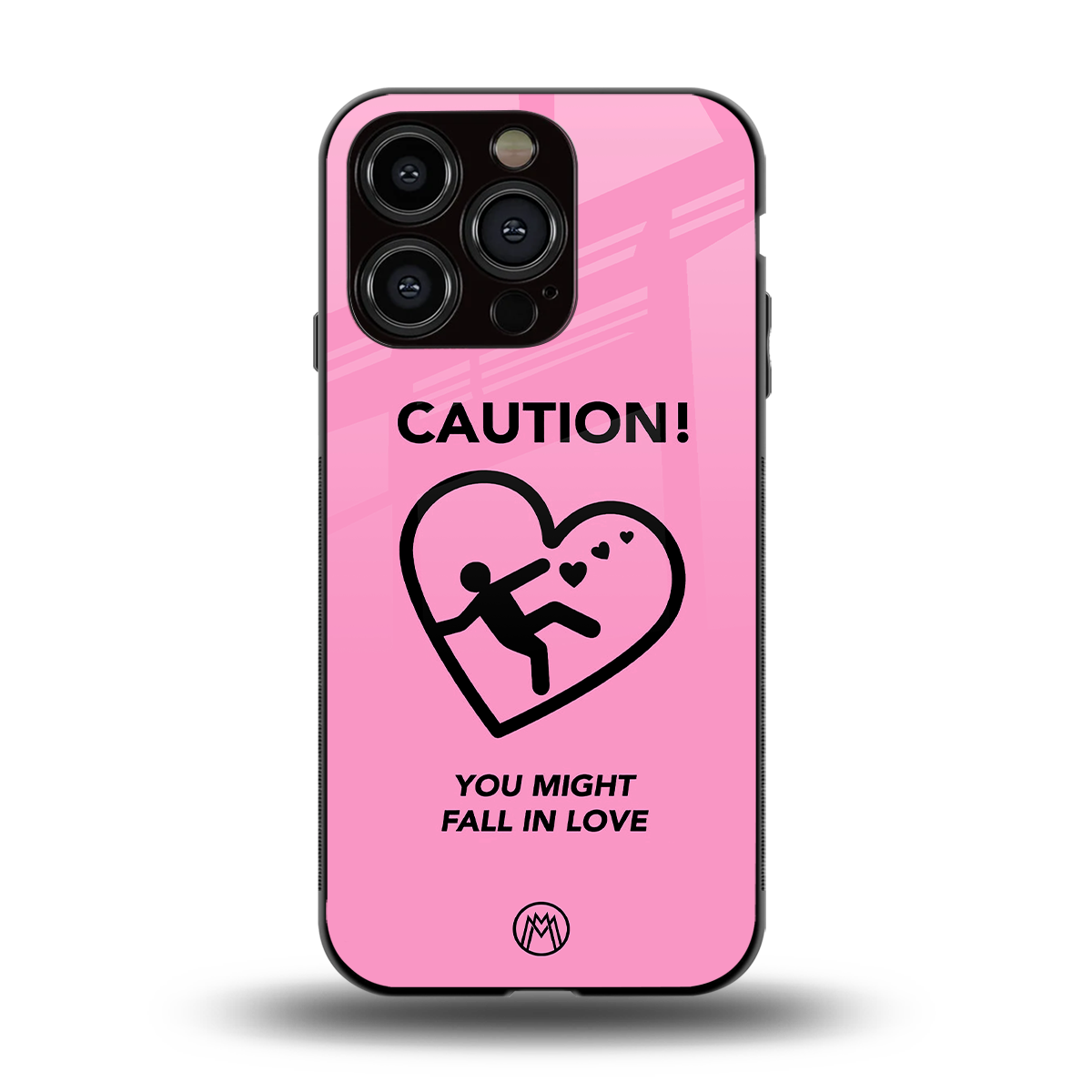 love ahead back phone cover | glass case for iphone 15 pro