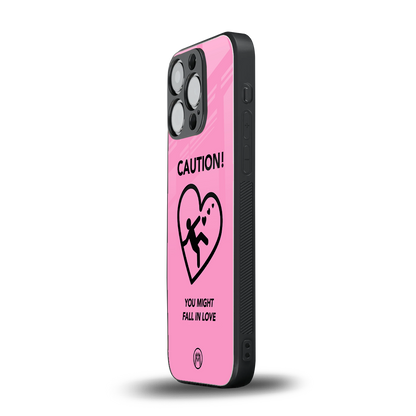 love ahead back phone cover | glass case for iphone 15 pro