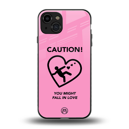 love ahead back phone cover | glass case for iphone 15