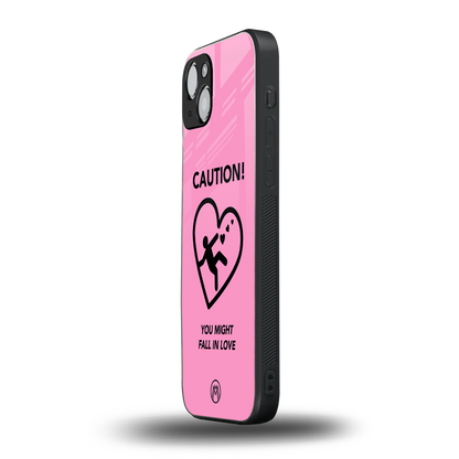 love ahead back phone cover | glass case for iphone 15