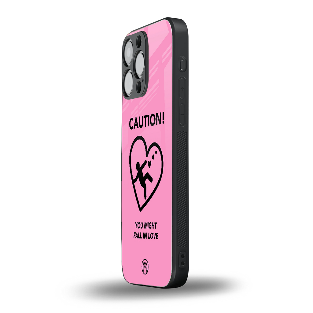 love ahead back phone cover | glass case for iphone 16 pro max