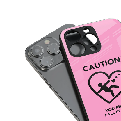 love ahead back phone cover | glass case for iphone 16 pro
