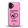 love ahead back phone cover | glass case for iphone 16