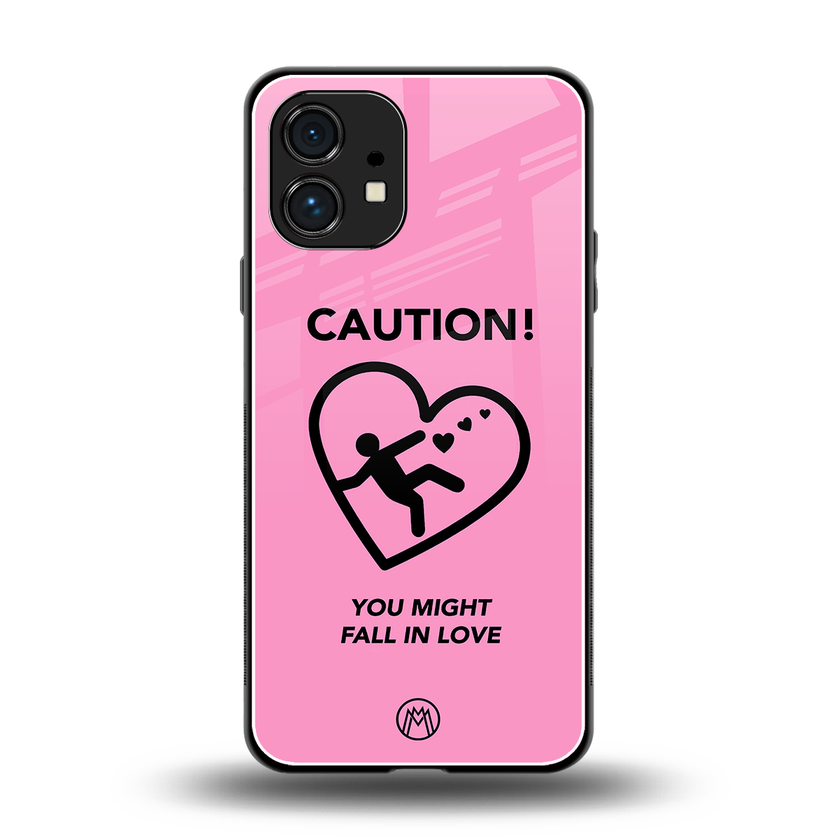 love ahead back phone cover | glass case for nothing phone 1
