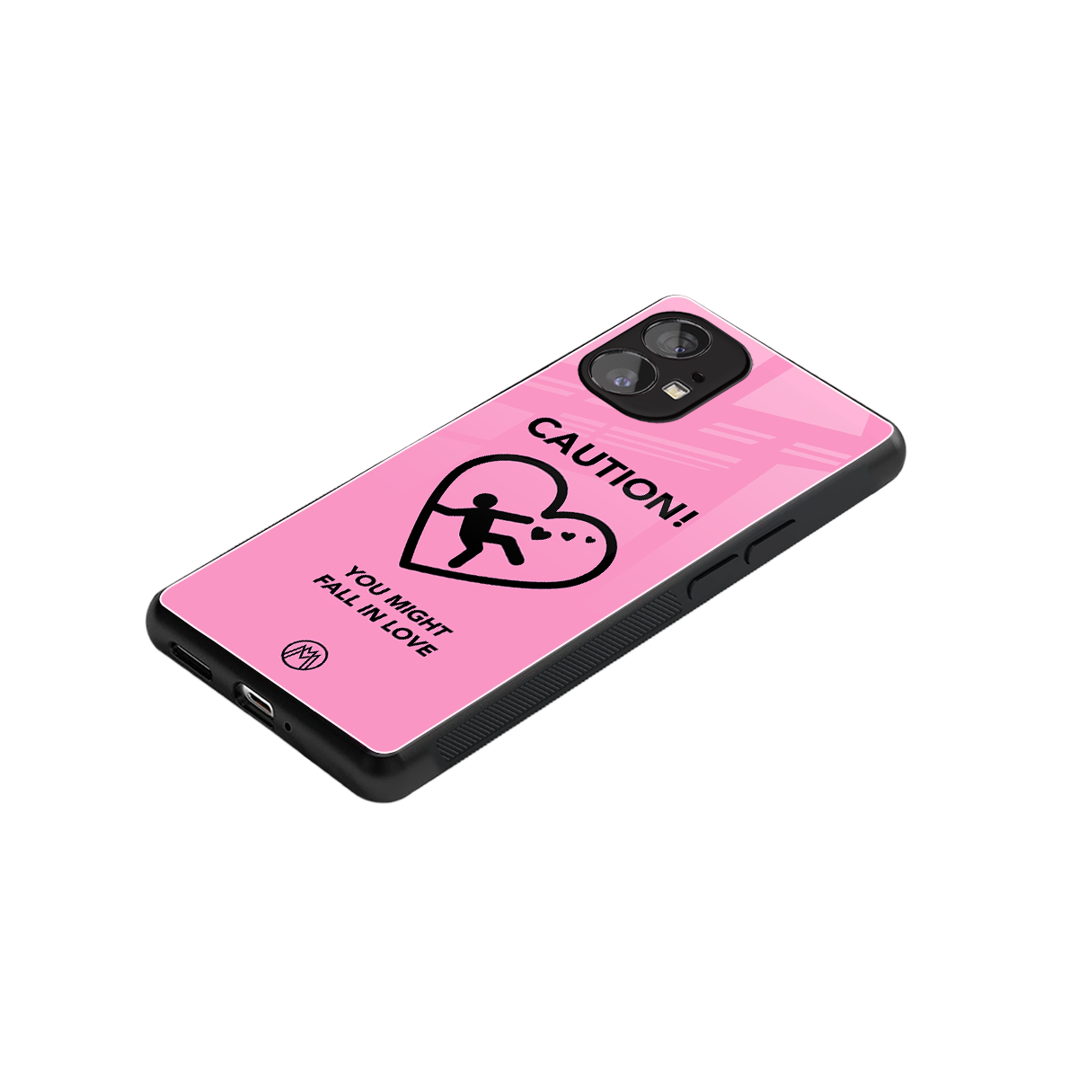love ahead back phone cover | glass case for nothing phone 1