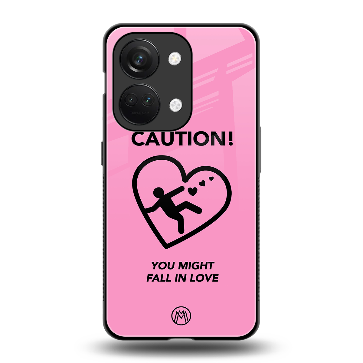 love ahead back phone cover | glass case for oneplus nord 3