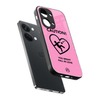 love ahead back phone cover | glass case for oneplus nord 3