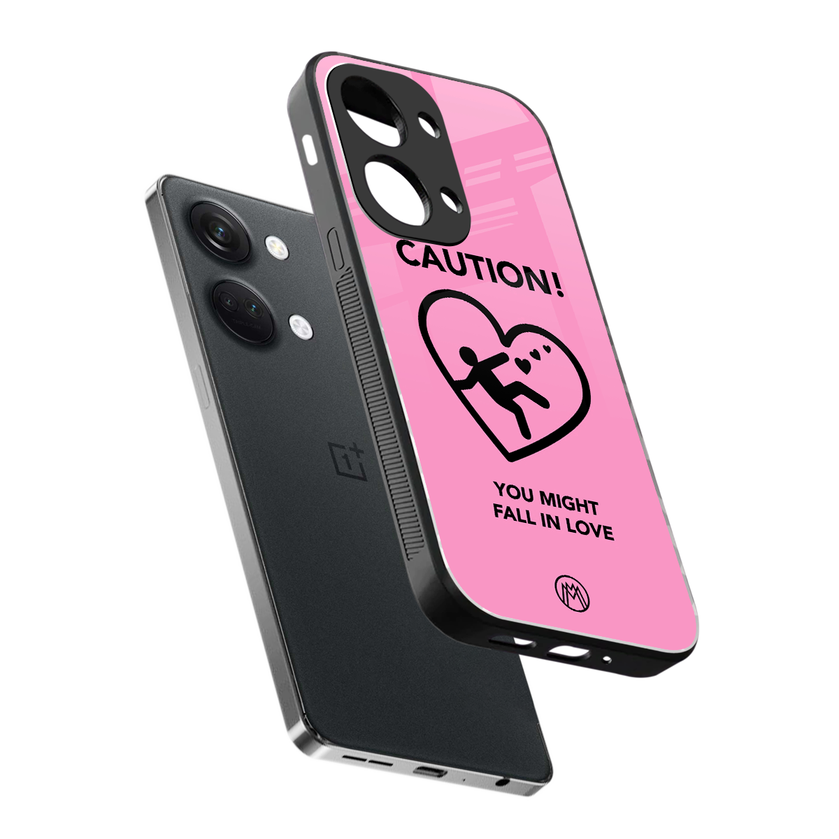 love ahead back phone cover | glass case for oneplus nord 3