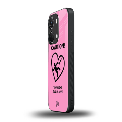 love ahead back phone cover | glass case for oneplus nord 3