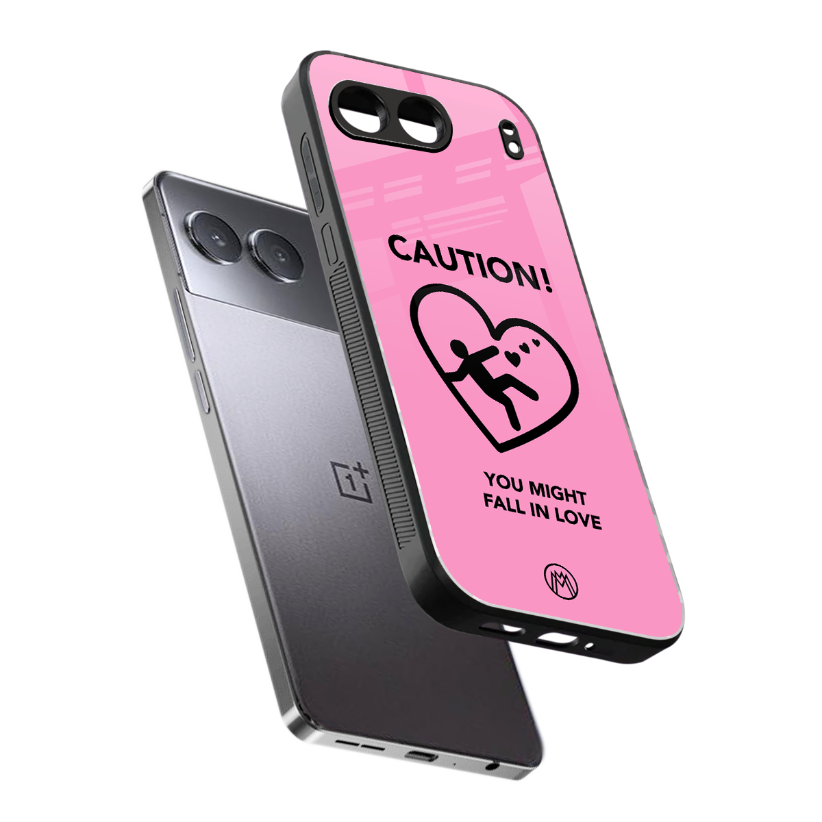 love ahead back phone cover | glass case for oneplus nord 4