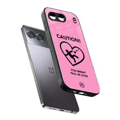 love ahead back phone cover | glass case for oneplus nord 4