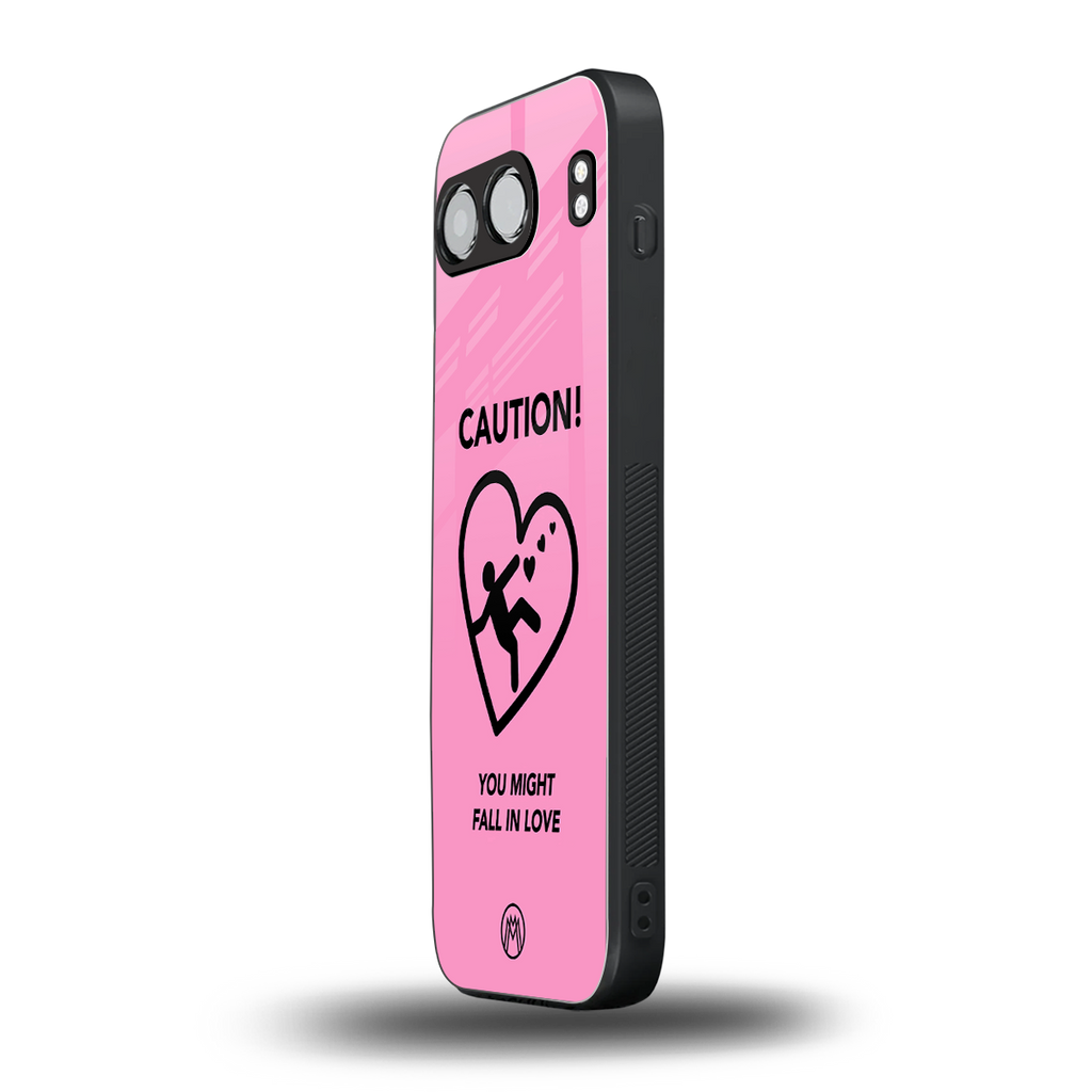 love ahead back phone cover | glass case for oneplus nord 4