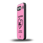 love ahead back phone cover | glass case for oneplus nord 4