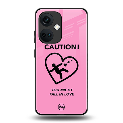 love ahead back phone cover | glass case for oneplus nord ce 3
