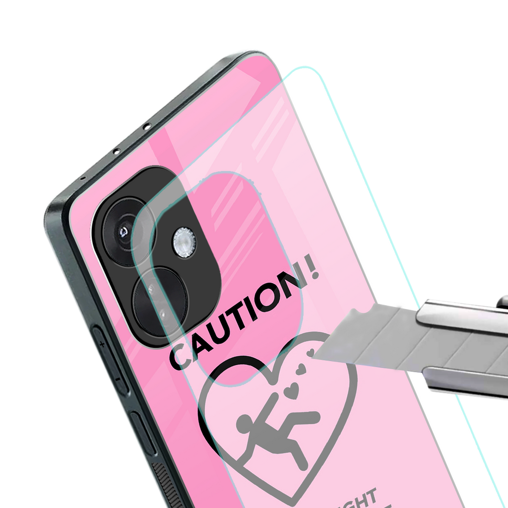 love ahead back phone cover | glass case for oneplus nord ce 3