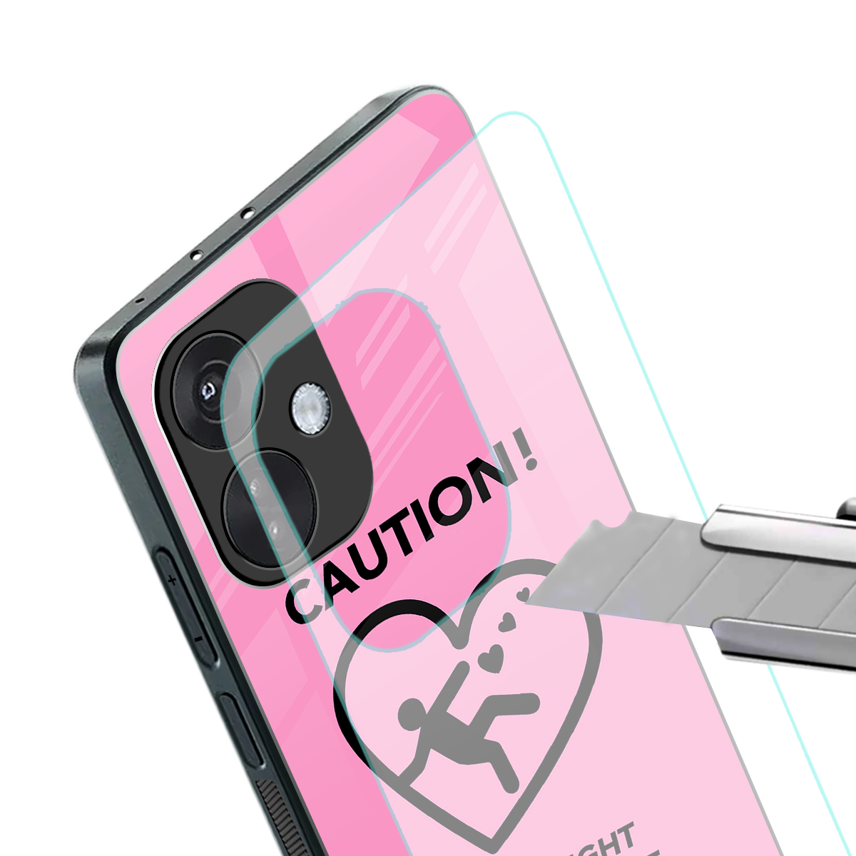 love ahead back phone cover | glass case for oneplus nord ce 3