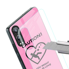 love ahead back phone cover | glass case for oneplus nord ce 4 lite