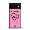 love ahead back phone cover | glass case for google pixel 6