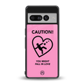 love ahead back phone cover | glass case for google pixel 7 pro