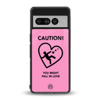 love ahead back phone cover | glass case for google pixel 7 pro