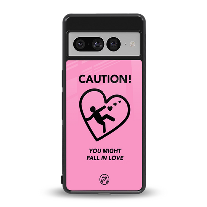 love ahead back phone cover | glass case for google pixel 7 pro
