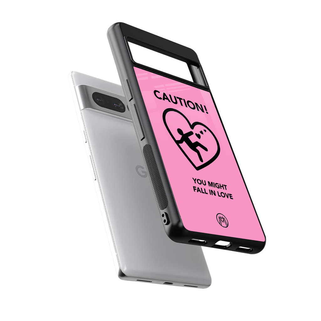 love ahead back phone cover | glass case for google pixel 7 pro