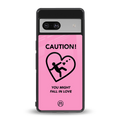 love ahead back phone cover | glass case for Google Pixel 7